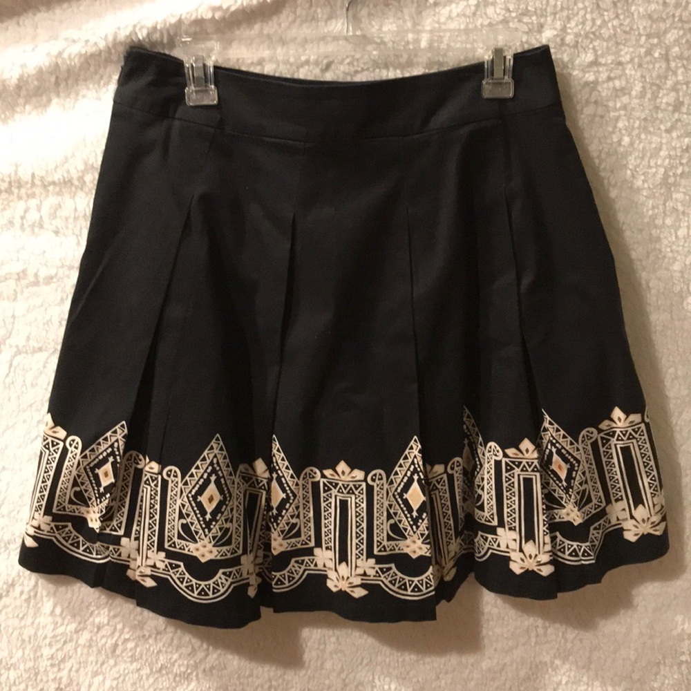 White House Black Market skirt Black Sz 8 - Picture 2 of 4